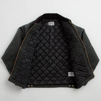 Carhartt OG Detroit Jacket - Raven / Black Stone Canvas thumbnail