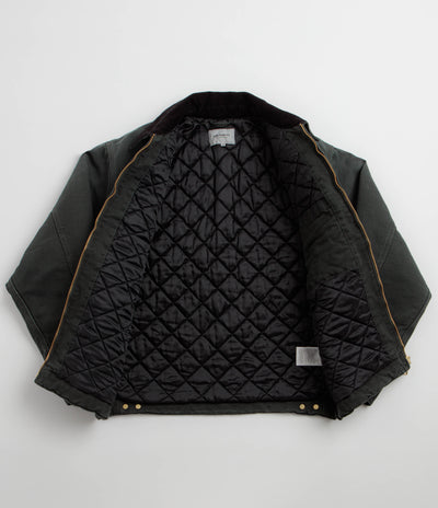 Carhartt OG Detroit Jacket - Raven / Black Stone Canvas