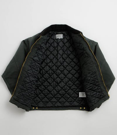 Carhartt OG Detroit Jacket - Raven / Black Stone Canvas