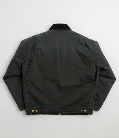 Carhartt OG Detroit Jacket - Raven / Black Stone Canvas