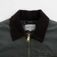 Carhartt OG Detroit Jacket - Raven / Black Stone Canvas thumbnail