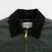 Carhartt OG Detroit Jacket - Raven / Black Stone Canvas thumbnail