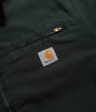 Carhartt OG Detroit Jacket - Raven / Black Stone Canvas