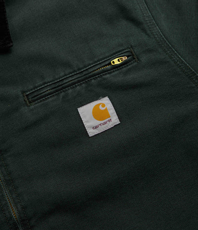 Carhartt OG Detroit Jacket - Raven / Black Stone Canvas