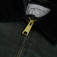 Carhartt OG Detroit Jacket - Raven / Black Stone Canvas thumbnail
