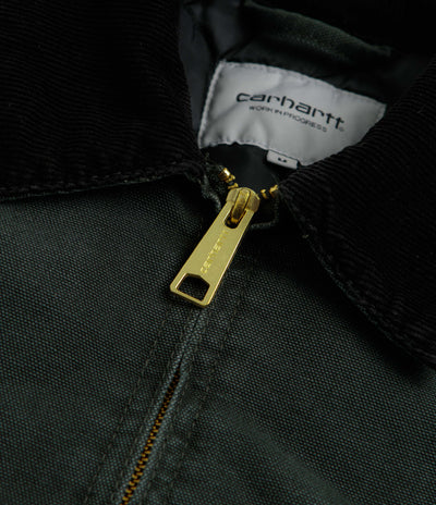 Carhartt OG Detroit Jacket - Raven / Black Stone Canvas