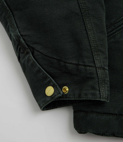 Carhartt OG Detroit Jacket - Raven / Black Stone Canvas