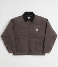 carhartt og detroit tobacco Carhartt OG Detroit Jacket - Tobacco / Black Stone Canvas