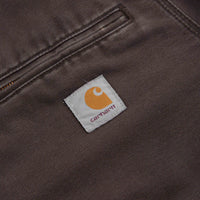 Carhartt OG Detroit Jacket in Tobacco and Black Stone Canvas thumbnail