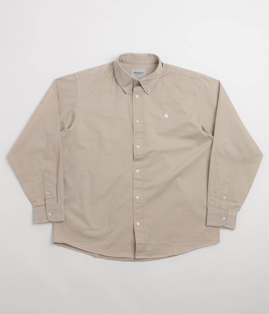 Carhartt OG Madison Shirt in Fleur De Sel
