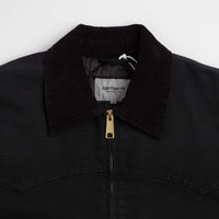 Carhartt OG Santa Fe Jacket - Black / Black Stone Canvas thumbnail