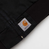 Carhartt OG Santa Fe Jacket - Black / Black Stone Canvas thumbnail
