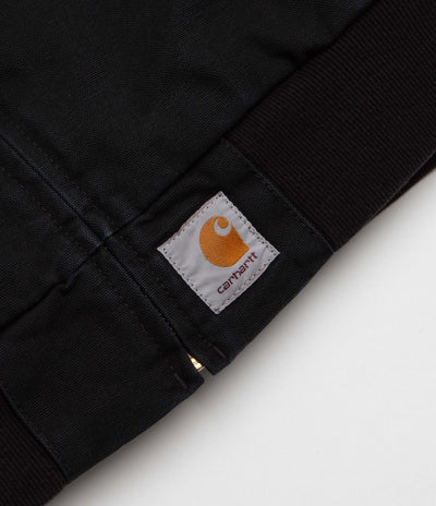 Carhartt OG Santa Fe Jacket - Black / Black Stone Canvas