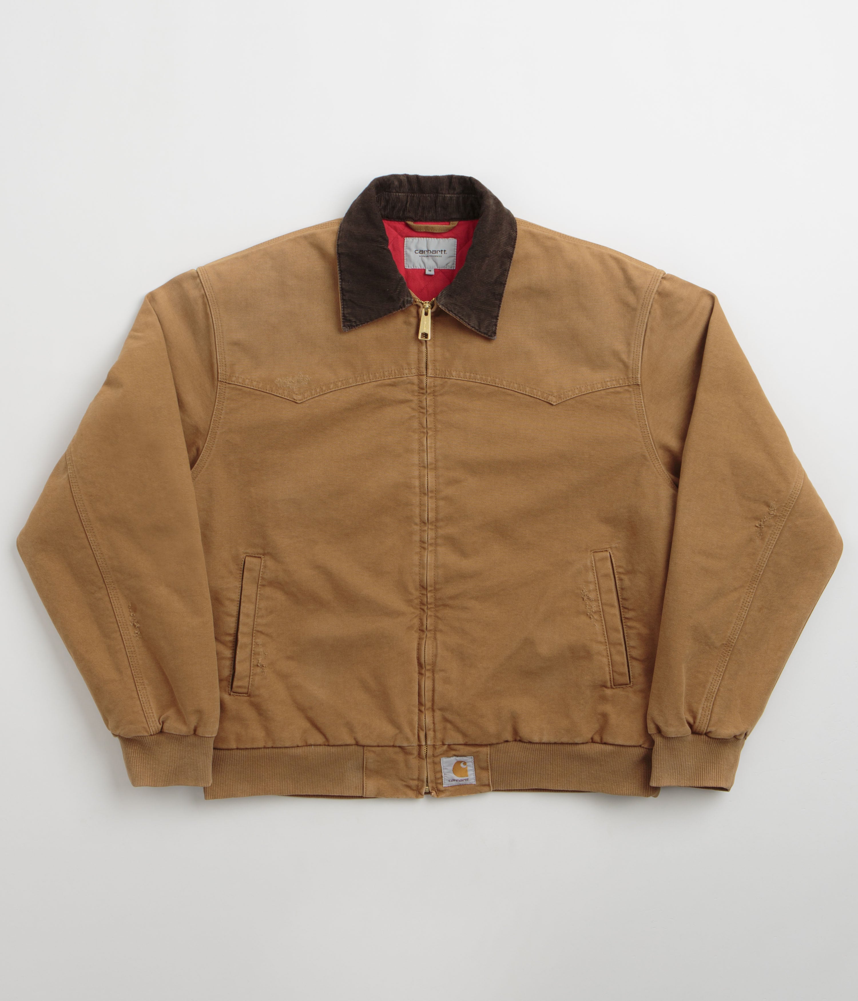 Carhartt OG Santa Fe Jacket in Hamilton Brown and Tobacco