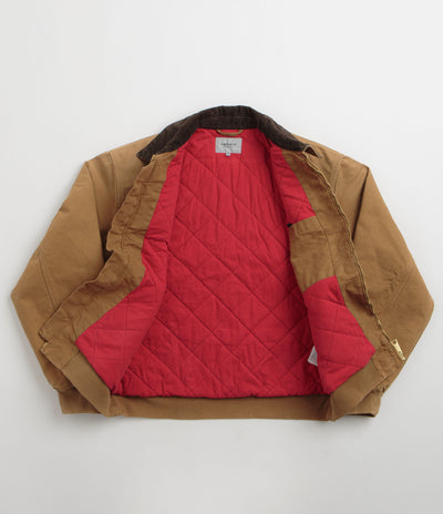 Carhartt OG Santa Fe Jacket in Hamilton Brown and Tobacco