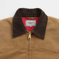 Carhartt OG Santa Fe Jacket in Hamilton Brown and Tobacco thumbnail