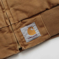 Carhartt OG Santa Fe Jacket in Hamilton Brown and Tobacco thumbnail