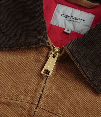 Carhartt OG Santa Fe Jacket in Hamilton Brown and Tobacco