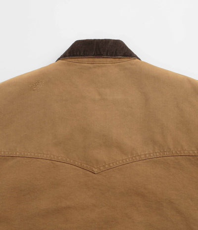Carhartt OG Santa Fe Jacket in Hamilton Brown and Tobacco