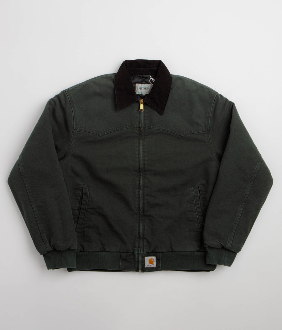 Carhartt OG Santa Fe Jacket in Raven and Black Stone Canvas