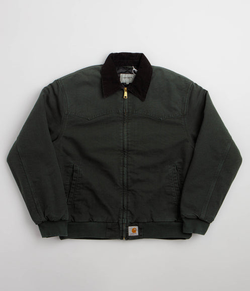Carhartt OG Santa Fe Jacket - Raven / Black Stone Canvas