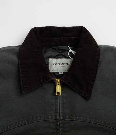 Carhartt OG Santa Fe Jacket - Raven / Black Stone Canvas