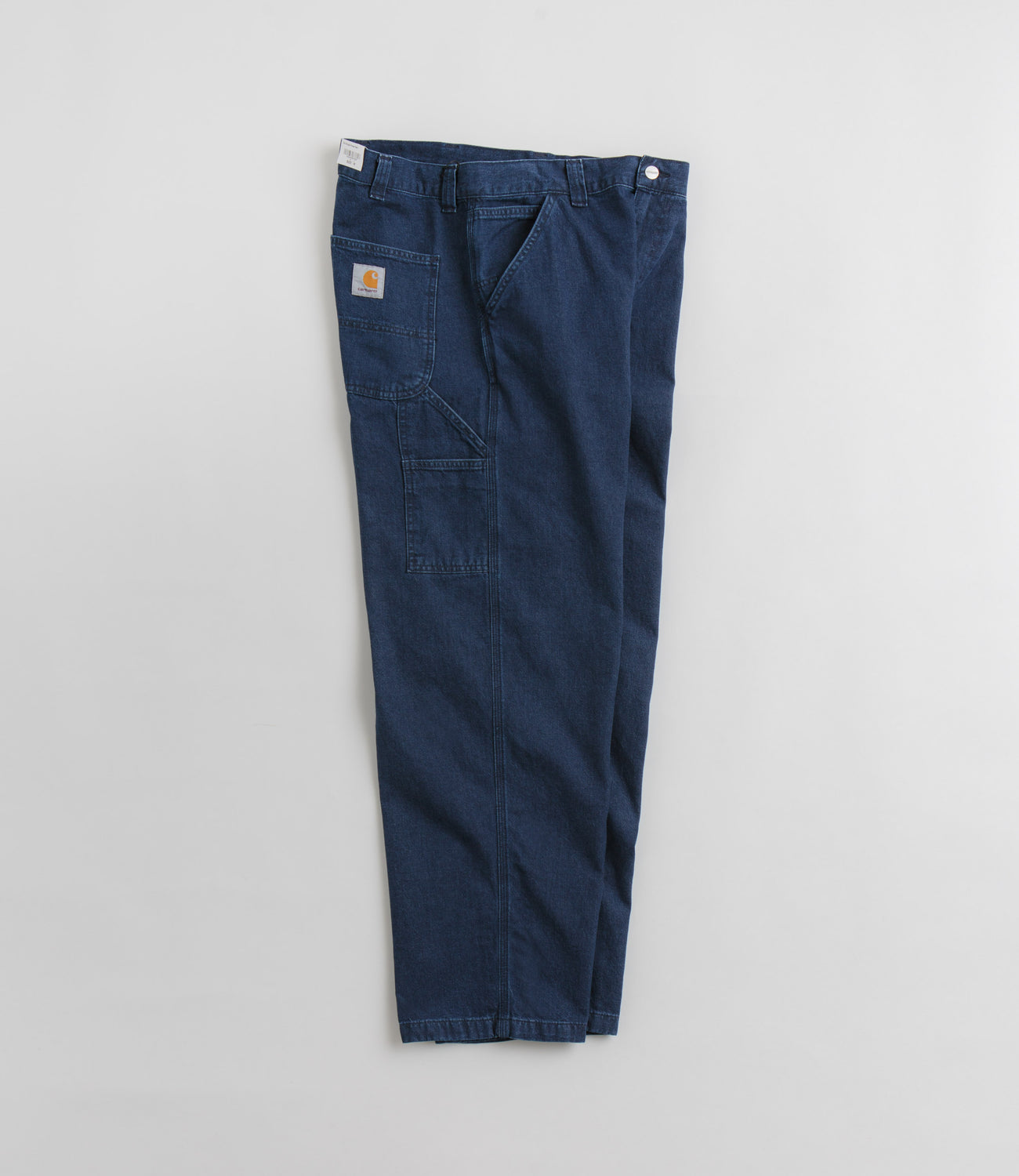 Carhartt OG Single Knee Pants Blue Stone Washed Flatspot carhartt-og-single-knee-pants-blue-stone-washed-flatspot