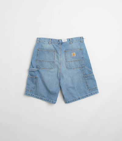 Carhartt OG Single Knee Shorts - Blue Burst Washed