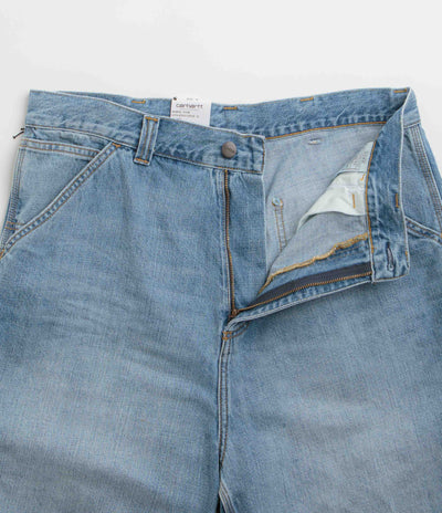Carhartt OG Single Knee Shorts - Blue Burst Washed