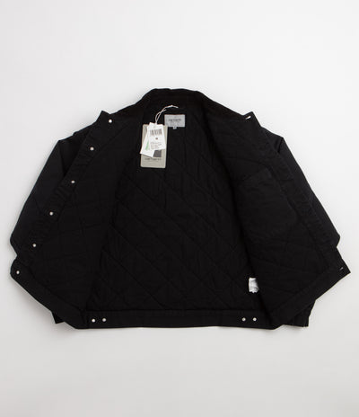 Carhartt OG Trucker Jacket - Black / Black Stone Canvas