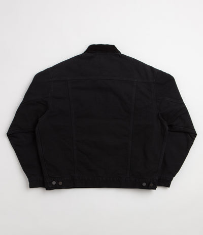 Carhartt OG Trucker Jacket - Black / Black Stone Canvas