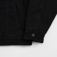 Carhartt OG Trucker Jacket - Black / Black Stone Canvas thumbnail