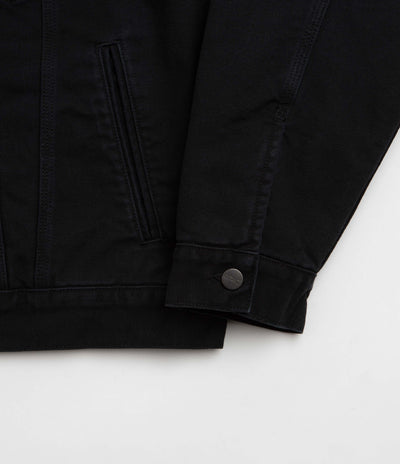 Carhartt OG Trucker Jacket - Black / Black Stone Canvas