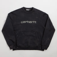 Carhartt Painter Crewneck Sweatshirt in Black thumbnail