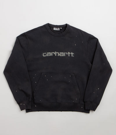 Carhartt Painter Crewneck Sweatshirt in Black