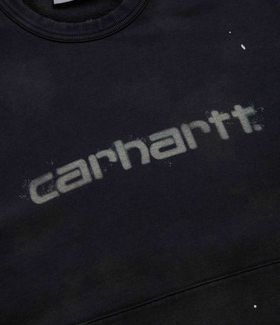 Carhartt Painter Crewneck Sweatshirt in Black