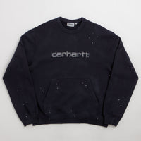 Carhartt Painter Crewneck Sweatshirt in Dark Navy thumbnail