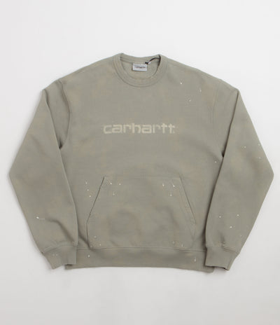 Carhartt Painter Crewneck Sweatshirt in Shady Green