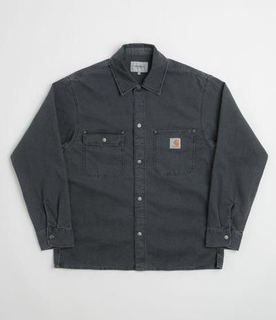 Carhartt Parrish Shirt Jacket in Obsidian