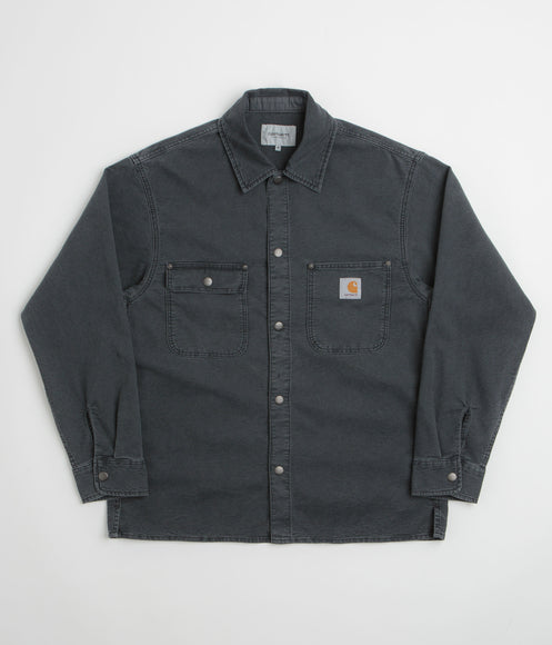 Carhartt Parrish Shirt Jacket - Obsidian