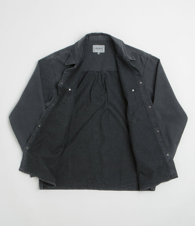 Carhartt Parrish Shirt Jacket in Obsidian
