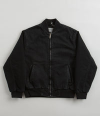 Carhartt Paxon Bomber Jacket in Black and Black