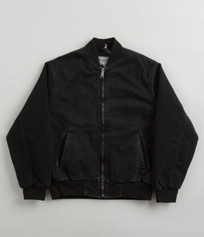 Carhartt Paxon Bomber Jacket in Black and Black