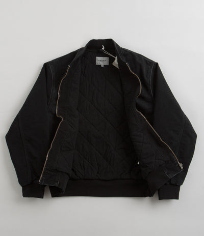 Carhartt Paxon Bomber Jacket in Black and Black