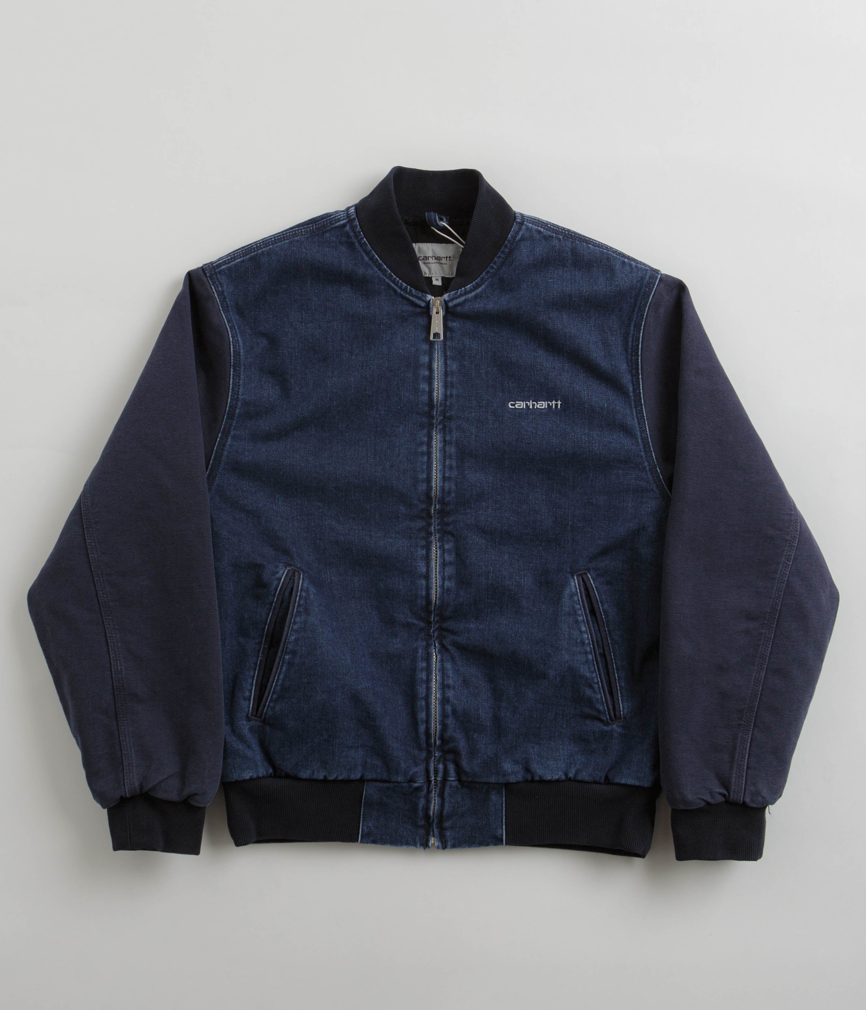 Stussy Denim Chore Coat - Blue | Flatspot