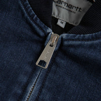 Carhartt Paxon Bomber Jacket in Blue and Dark Navy thumbnail