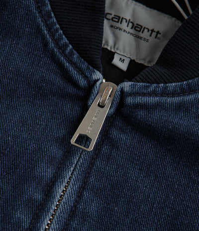Carhartt Paxon Bomber Jacket in Blue and Dark Navy