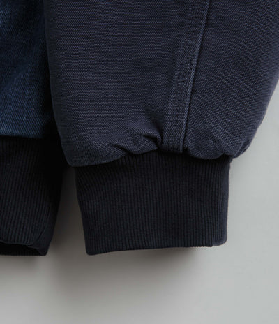 Carhartt Paxon Bomber Jacket in Blue and Dark Navy