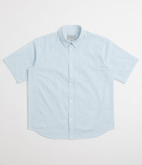Carhartt Phelps Short Sleeve Shirt in Phelps Stripe and Bluebird
