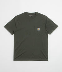 Carhartt Pocket T-Shirt in Oxide Green